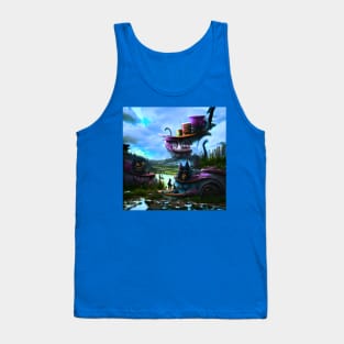 Post Apocalyptic Fairy Tale Land  (Darker) Tank Top